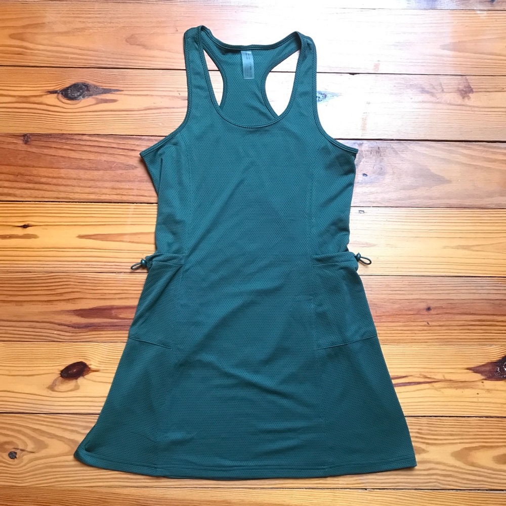 Outdoor Voices Green Mesh Racerback Sporty Dress, EUC, S - Picture 3 of 11